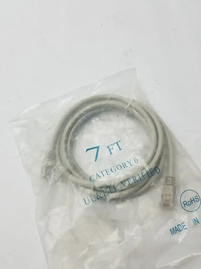 7ft Category 6 Ethernet Cable CAT UL & ETL Verified RoHS