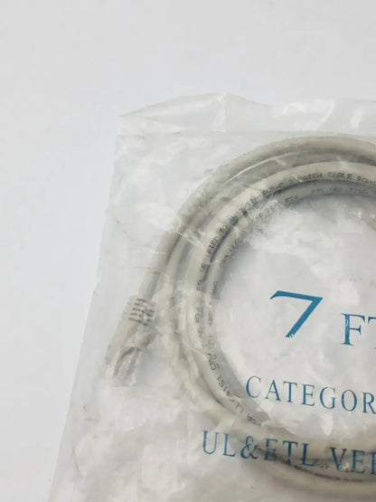 7ft Category 6 Ethernet Cable CAT UL & ETL Verified RoHS