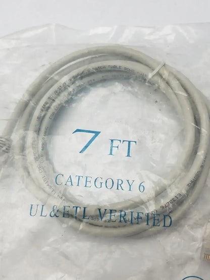 7ft Category 6 Ethernet Cable CAT UL & ETL Verified RoHS