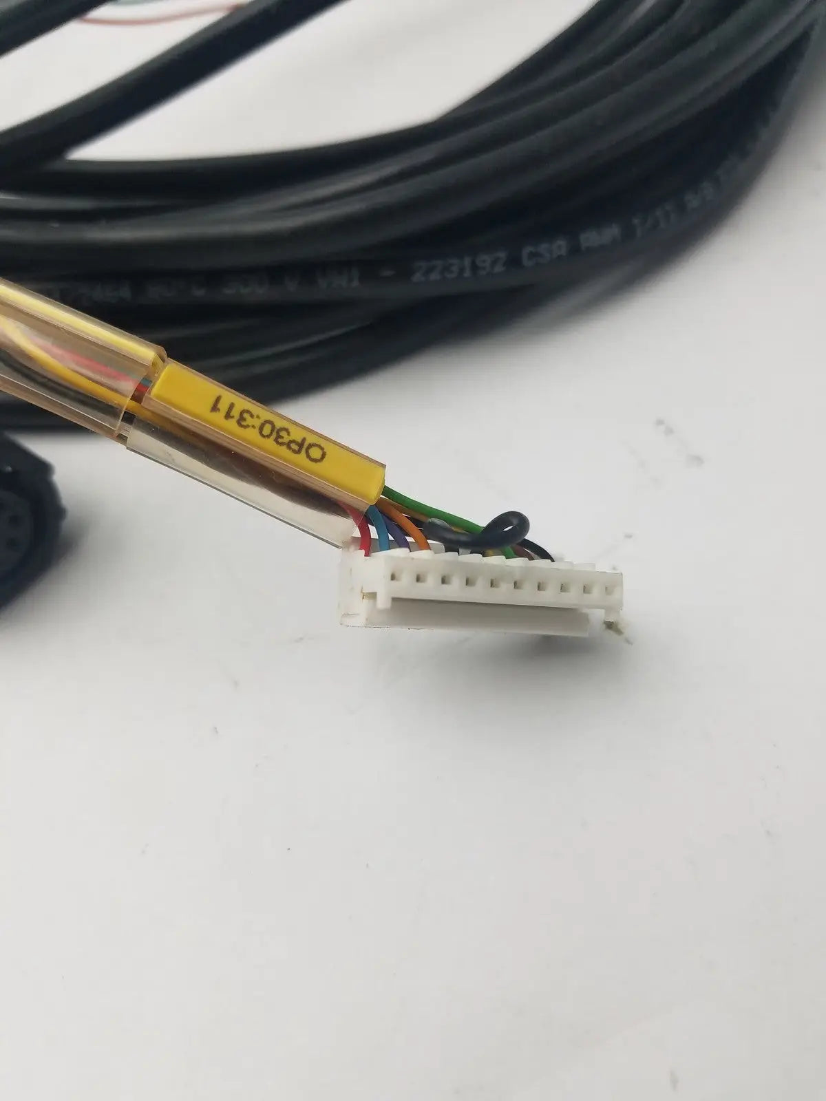 9 Pin Female Black Cable 5701933-73 Rev 014 to 10 Connector OP30:311