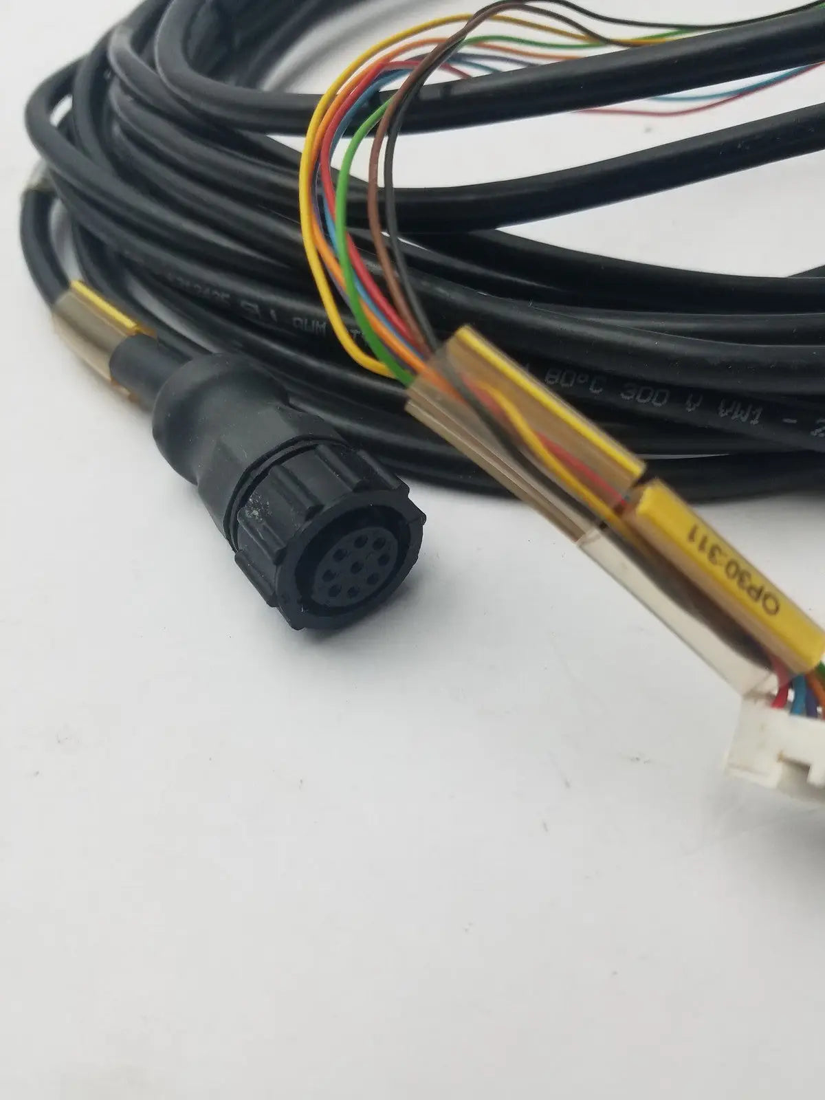 9 Pin Female Black Cable 5701933-73 Rev 014 to 10 Connector OP30:311