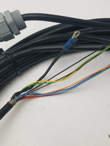 9 Pin Female Black Long Length Cable to 10 Connector - Adapter