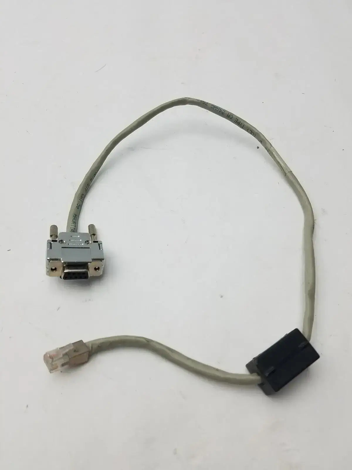 9 Pin Female Extension Cable to Ethernet LAN Network - Adapter