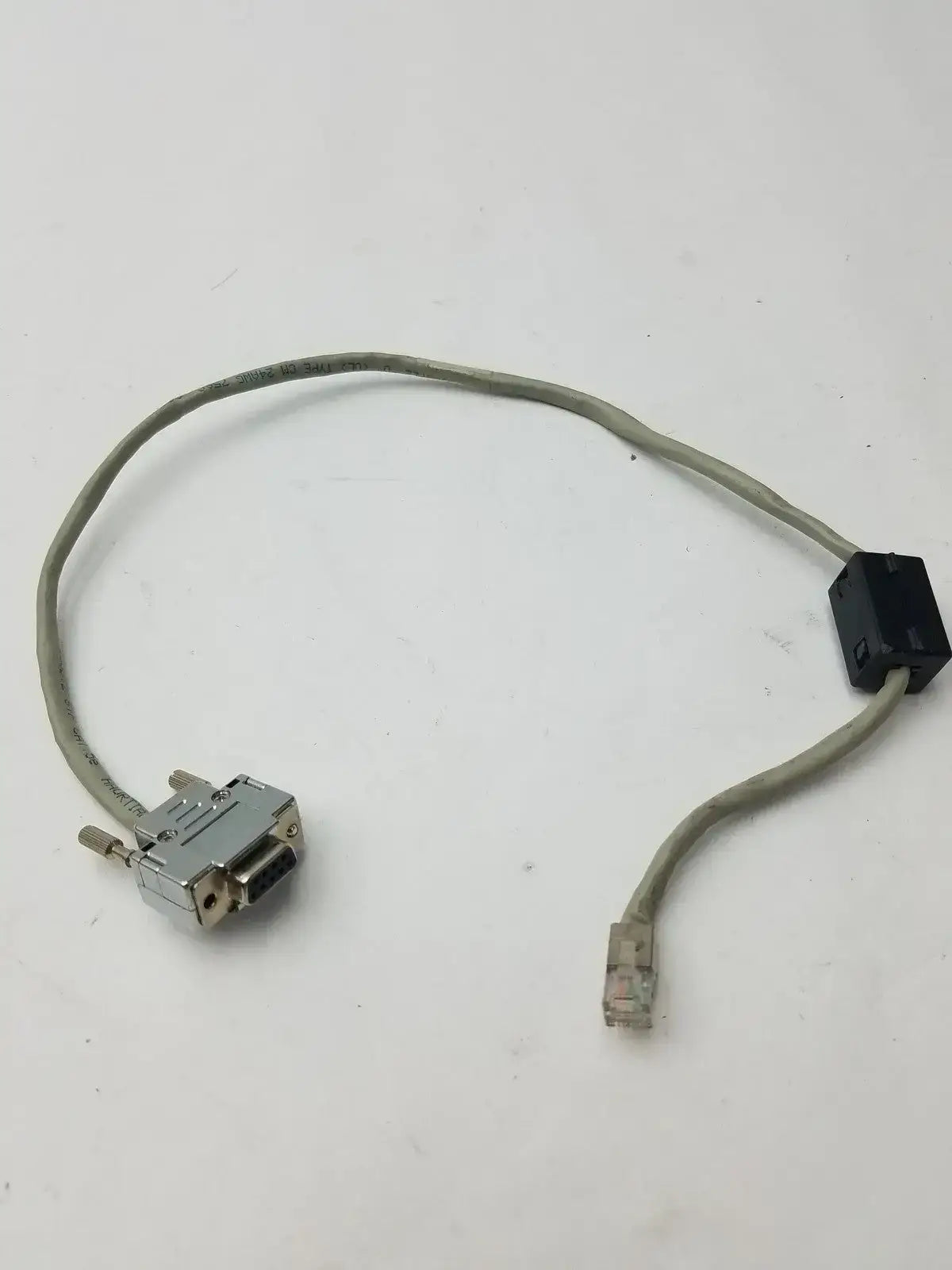 9 Pin Female Extension Cable to Ethernet LAN Network - Adapter