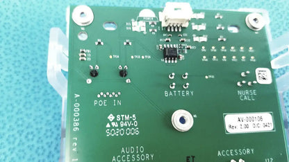 A-000386 Rev 1.00 Nurse Call Module Board for Audio & Battery Accessory AV000106