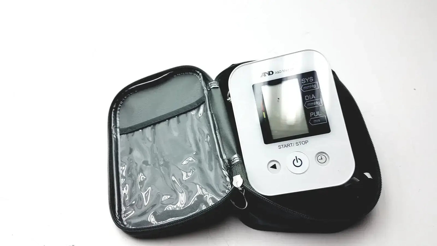 A&D Medical Life Source UA-651W-AC Deluxe Blood Pressure Monitor Full Kit