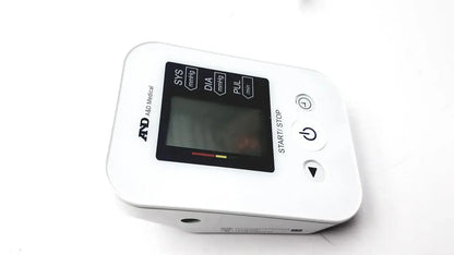 A&D Medical Life Source UA-651W-AC Deluxe Blood Pressure Monitor Full Kit