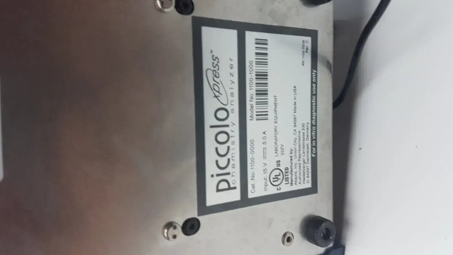 Abaxis Piccolo Xpress Chemistry Analyzer 1100-1000