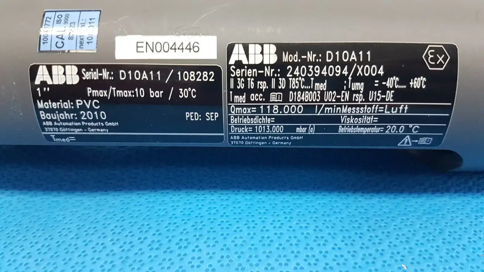 ABB FGM11 D10A11-240394094/X004 – Gas Flow Meter