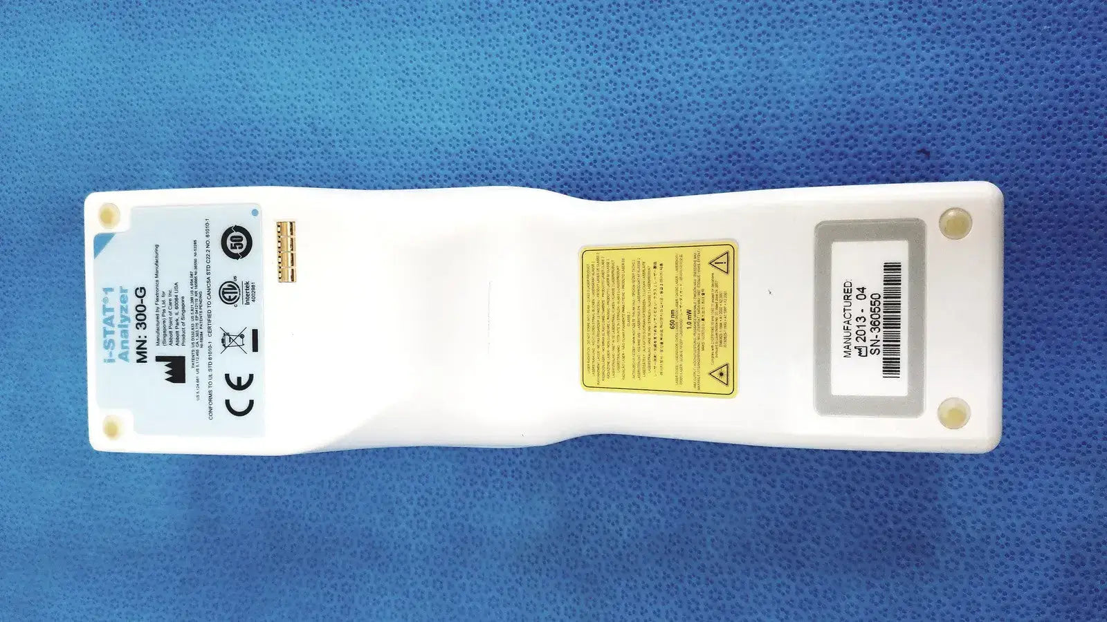 Abbott i-STAT 1 300-G Handheld Blood Analyzer (Need Battery)