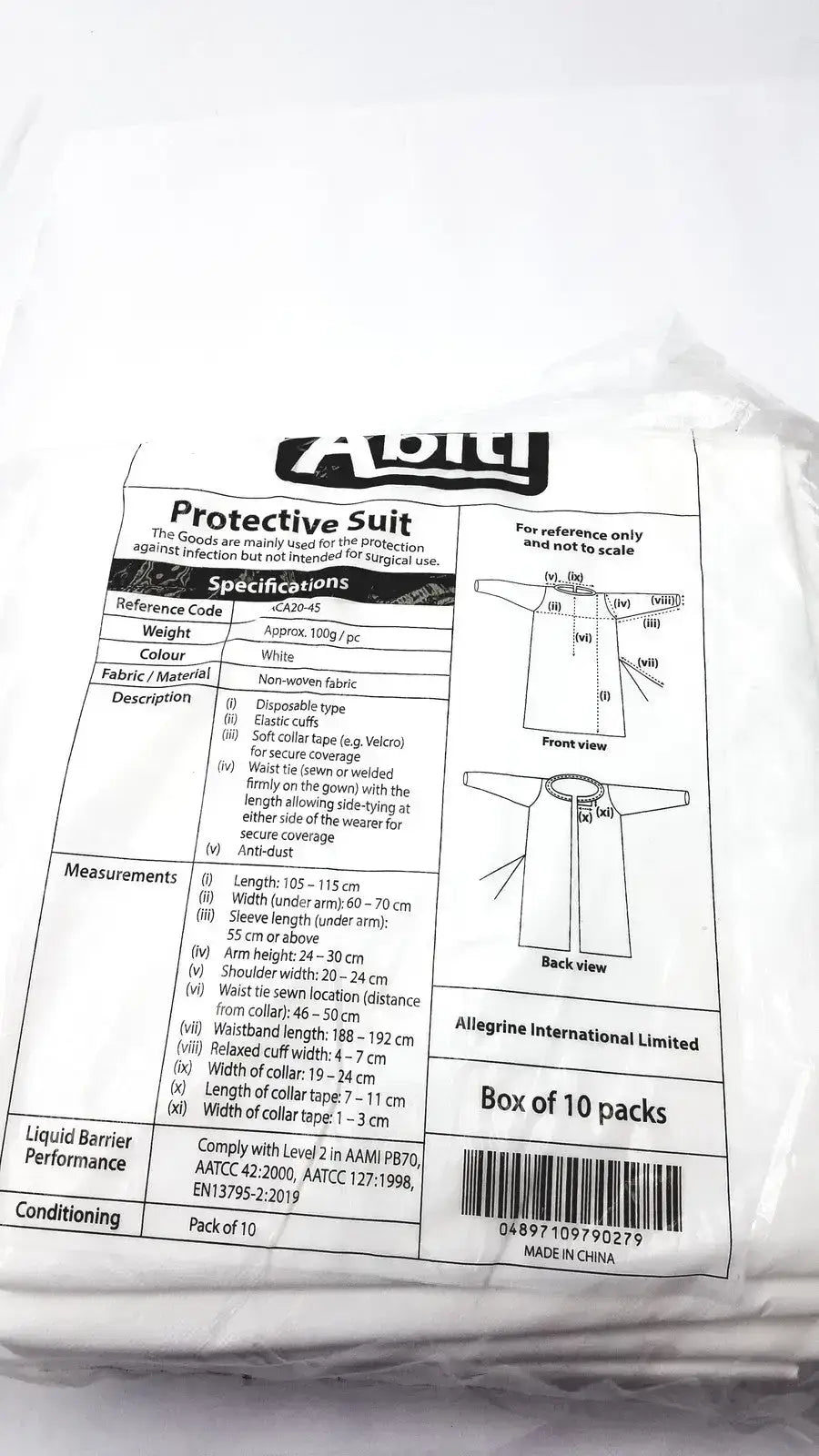 Get dependable protective wear for ICU settings with affordable pricing, fast checkout, and a 7-day warranty in the Abiti Level 2 Isolation Gown. Shop Now!