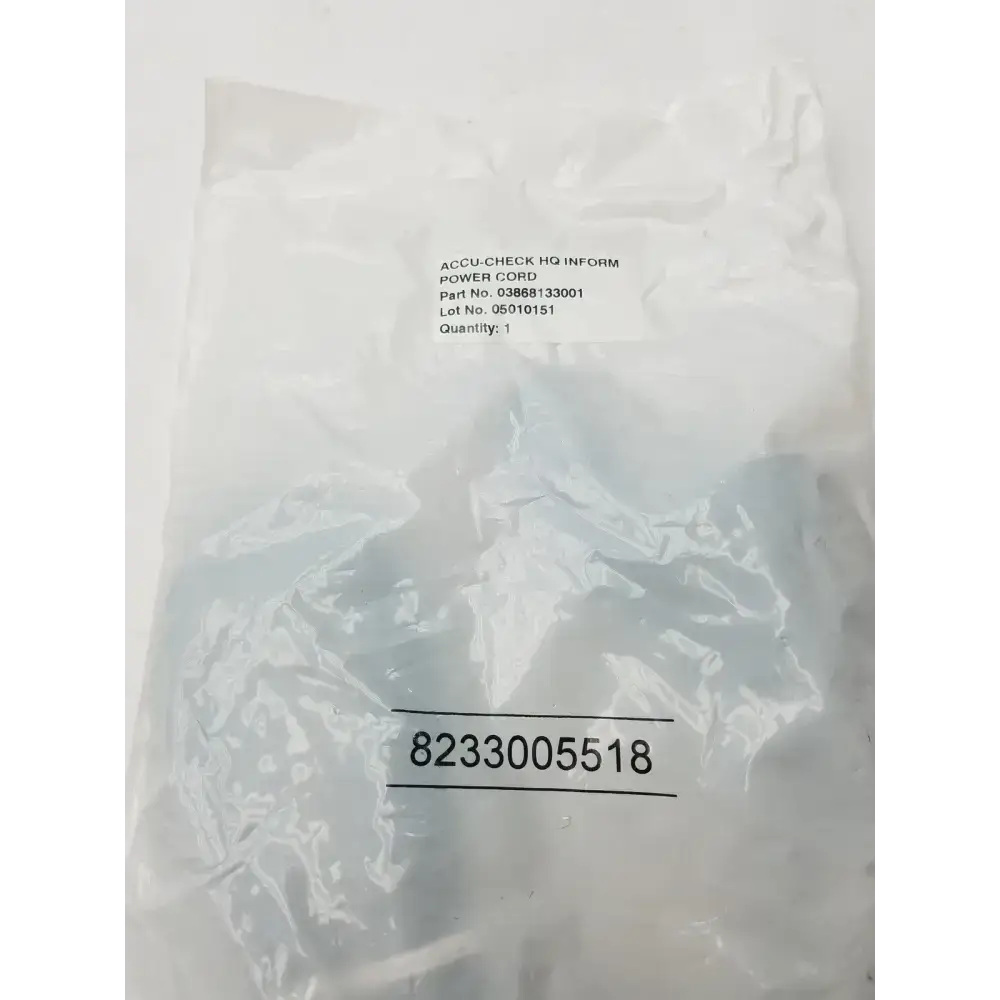 Accu Chek HQ Inform Power Cord 03868133001
