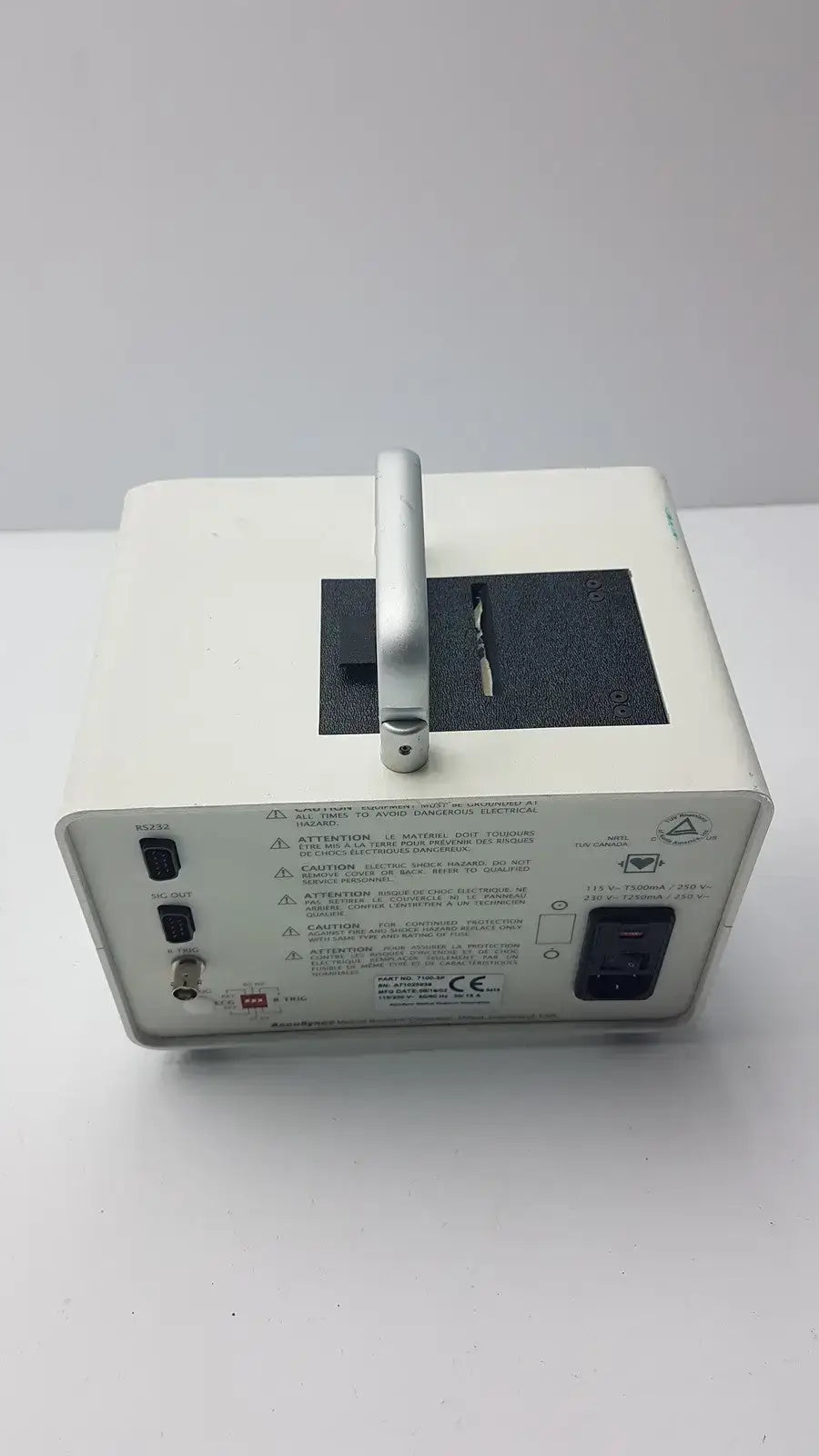 Accusync 71 7100-3P ECG Cardiac Patient Monitor