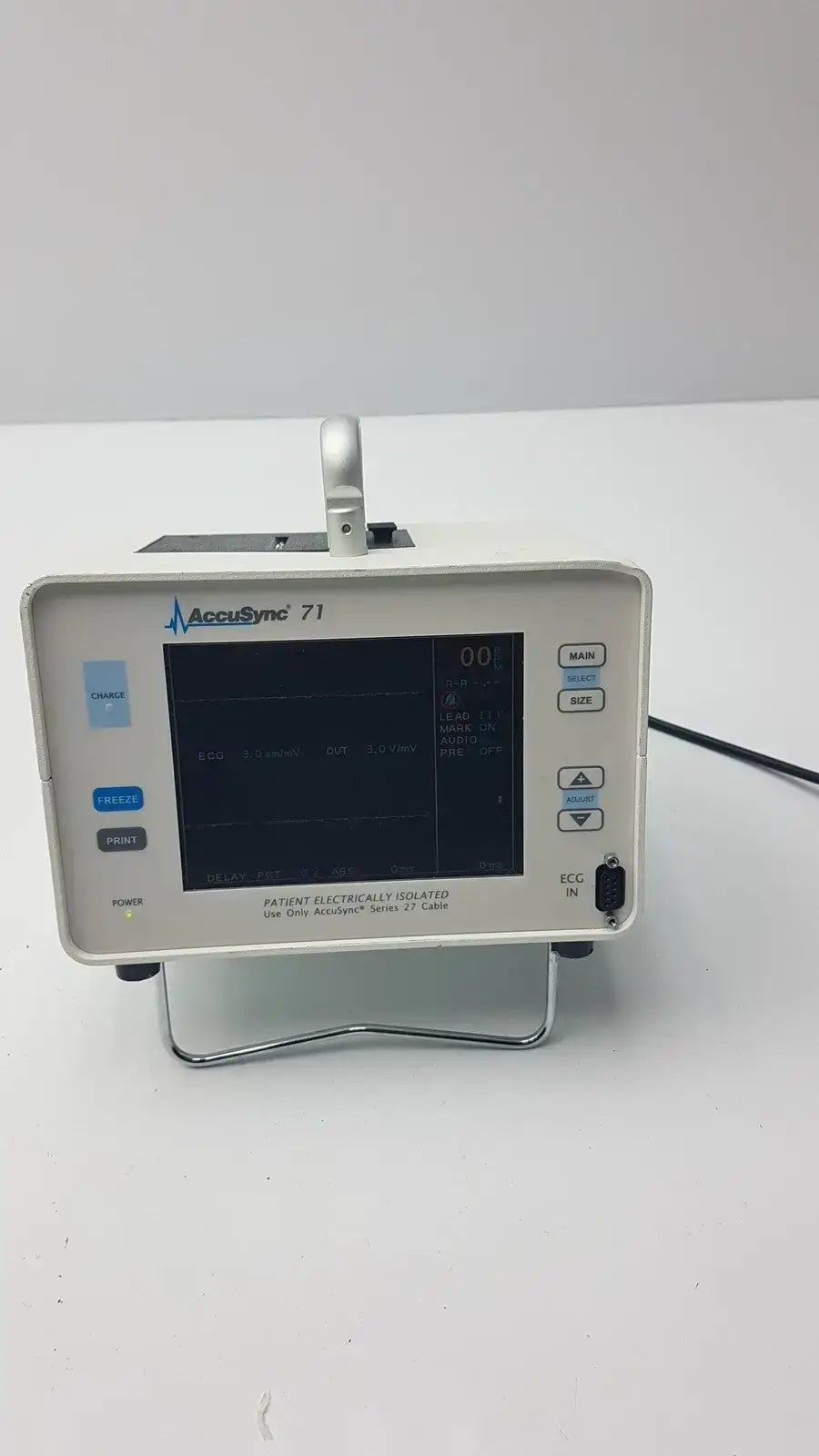 Accusync 71 7100-3P ECG Cardiac Patient Monitor