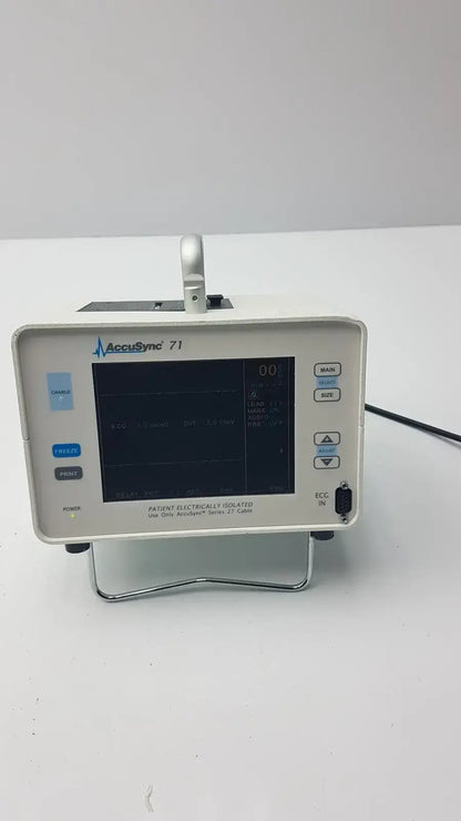 Accusync 71 7100-3P ECG Cardiac Patient Monitor