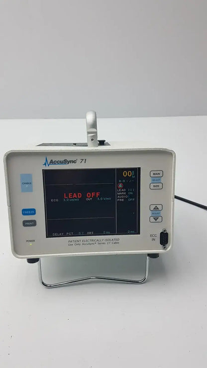 Accusync 71 7100-3P ECG Cardiac Patient Monitor