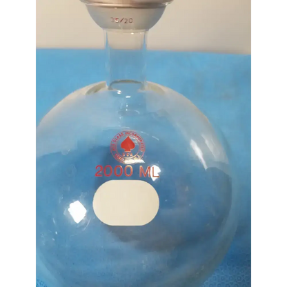 ACE Glass 2000 mL Round Bottom Boiling Flask – Short Neck Borosilicate