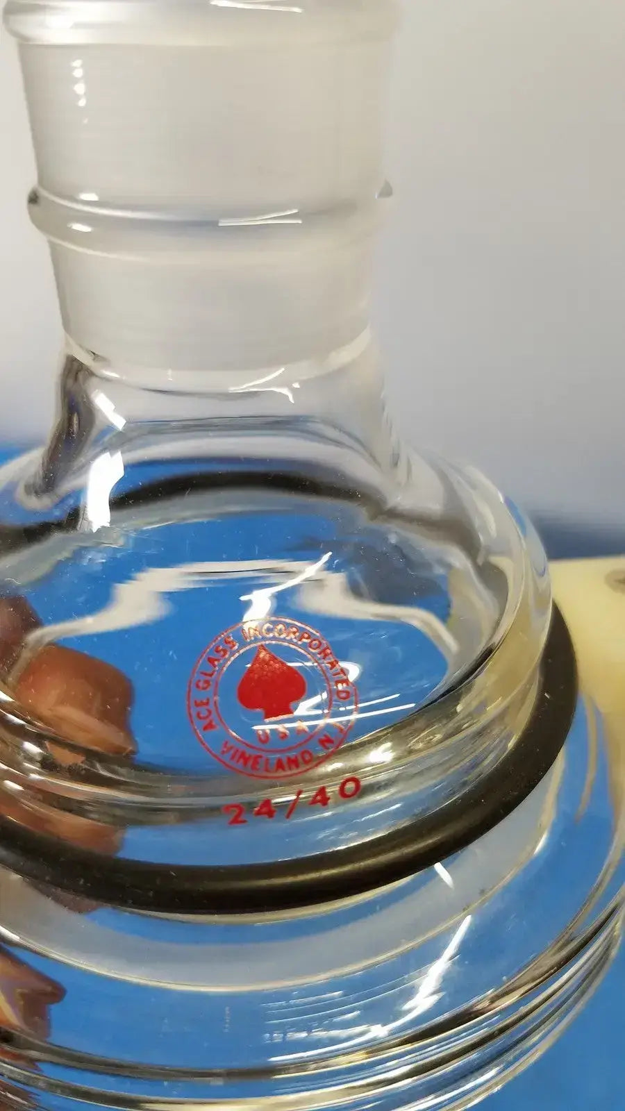 ACE Glass 24/40 Lyph-Lock Flask Top – Labconco Borosilicate Laboratory Glasswar - Adapter