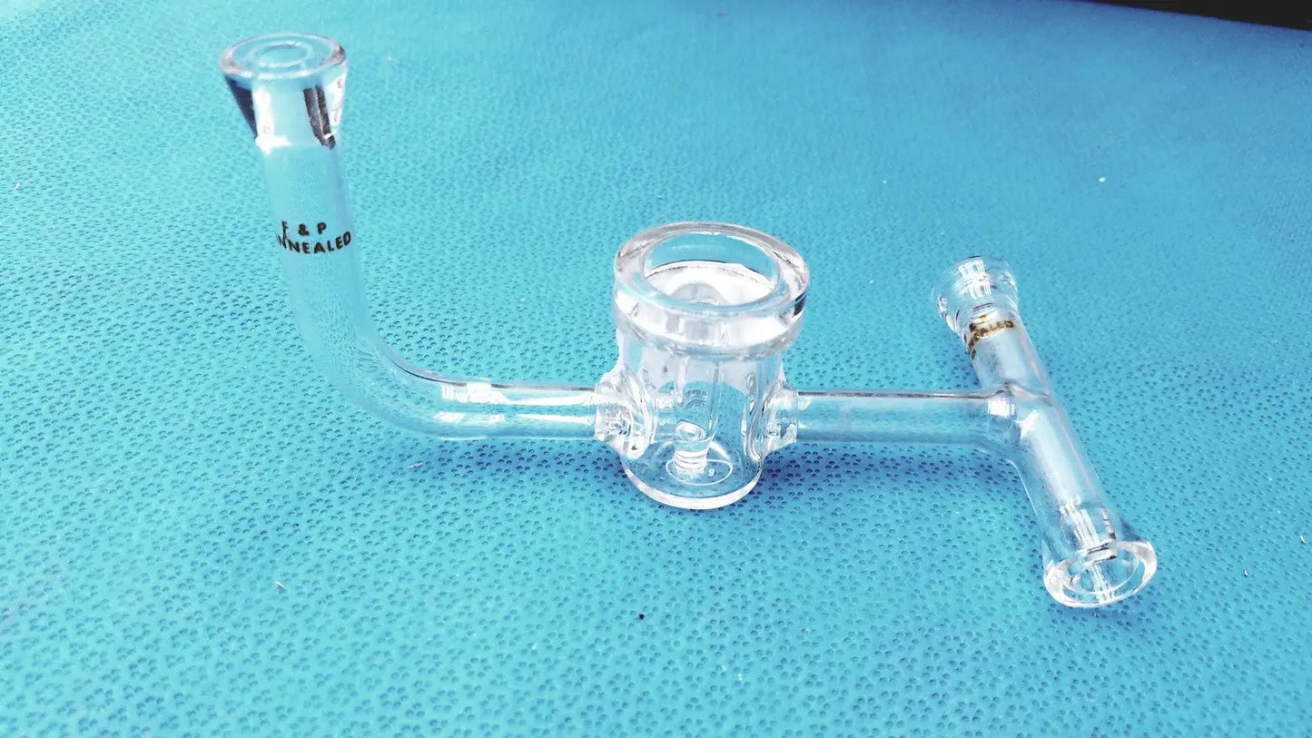 ACE Glass Straight Bore Stopcock with Sidearms – Borosilicate Lab Valve Adapter