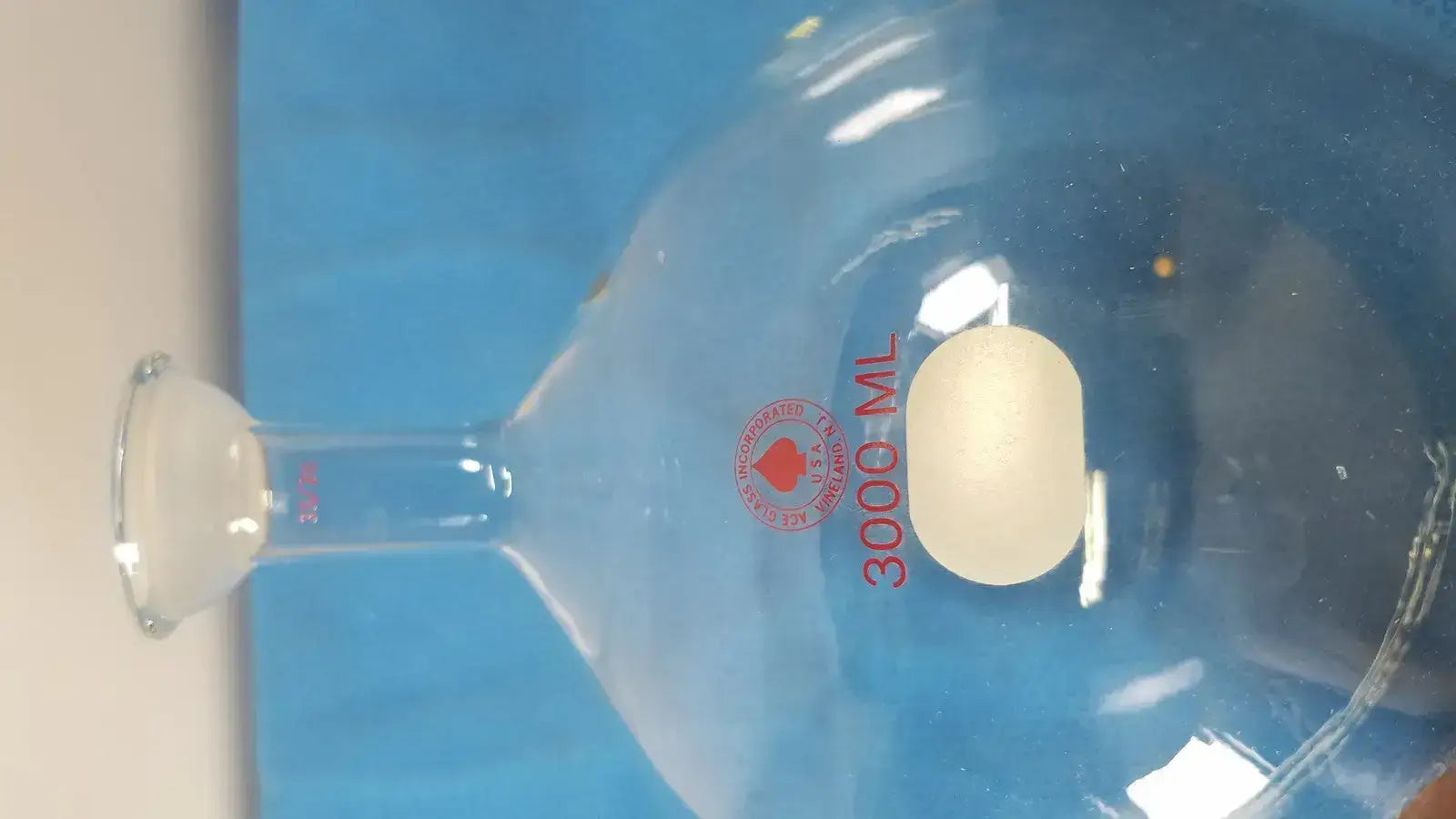 Aceglass 3000mL Heavy Duty Lab Glassware – 35/20 Ground Joint - Laboratory