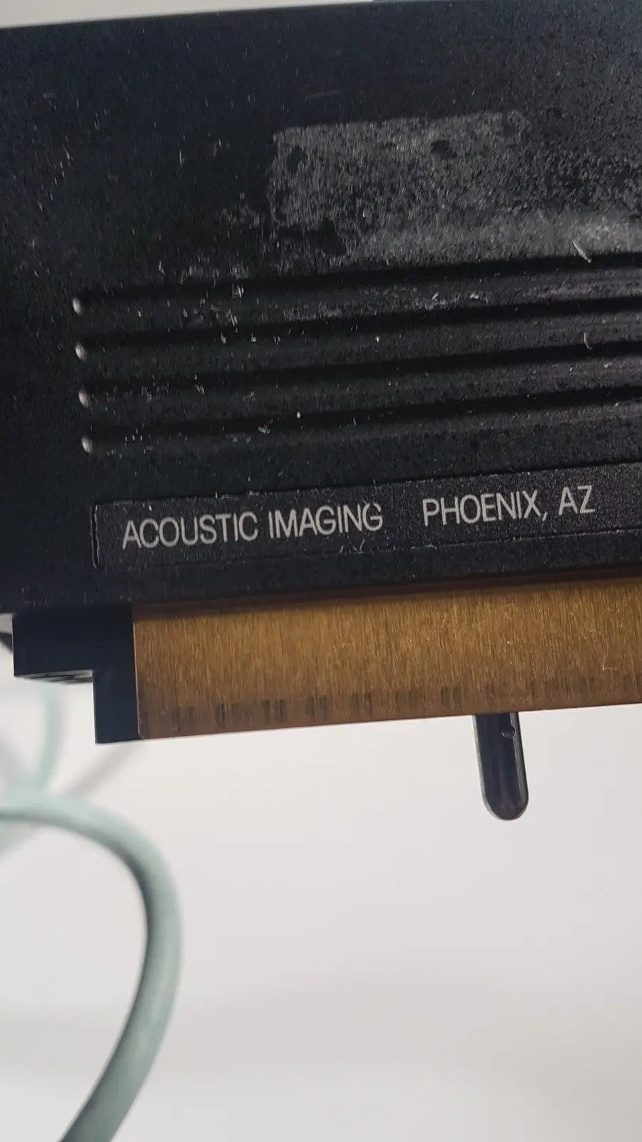 Acoustic Imaging 40CLA 7.5MHz Needle Guide Plug & Ultrasound Transducer Probe