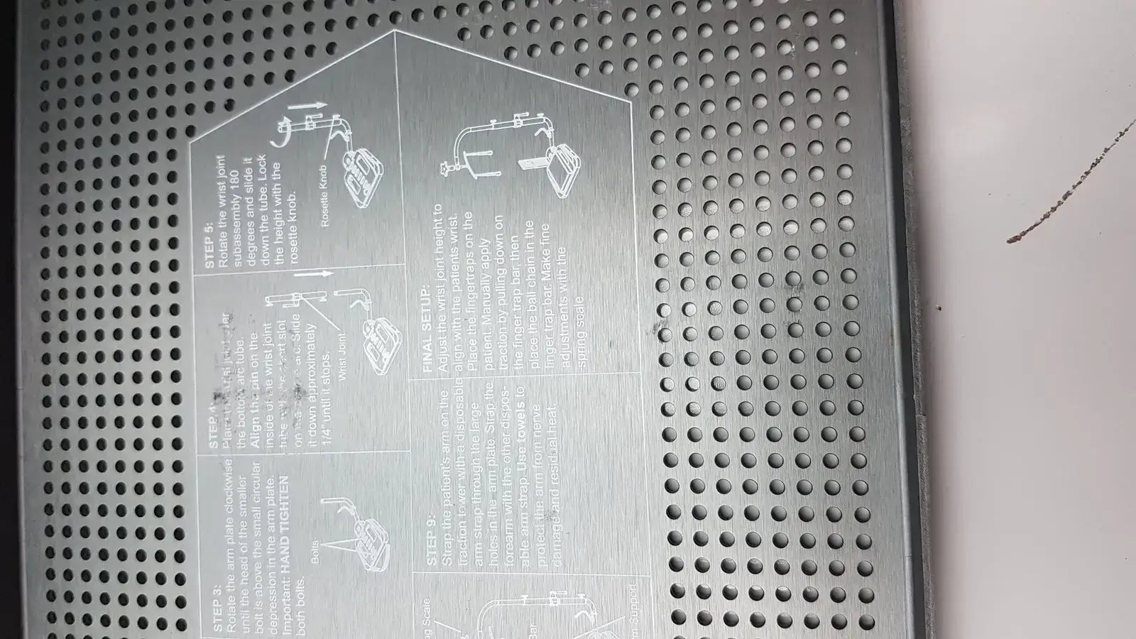 Acumed Arc Wrist Tower Tray 1 of 2 - Instrument