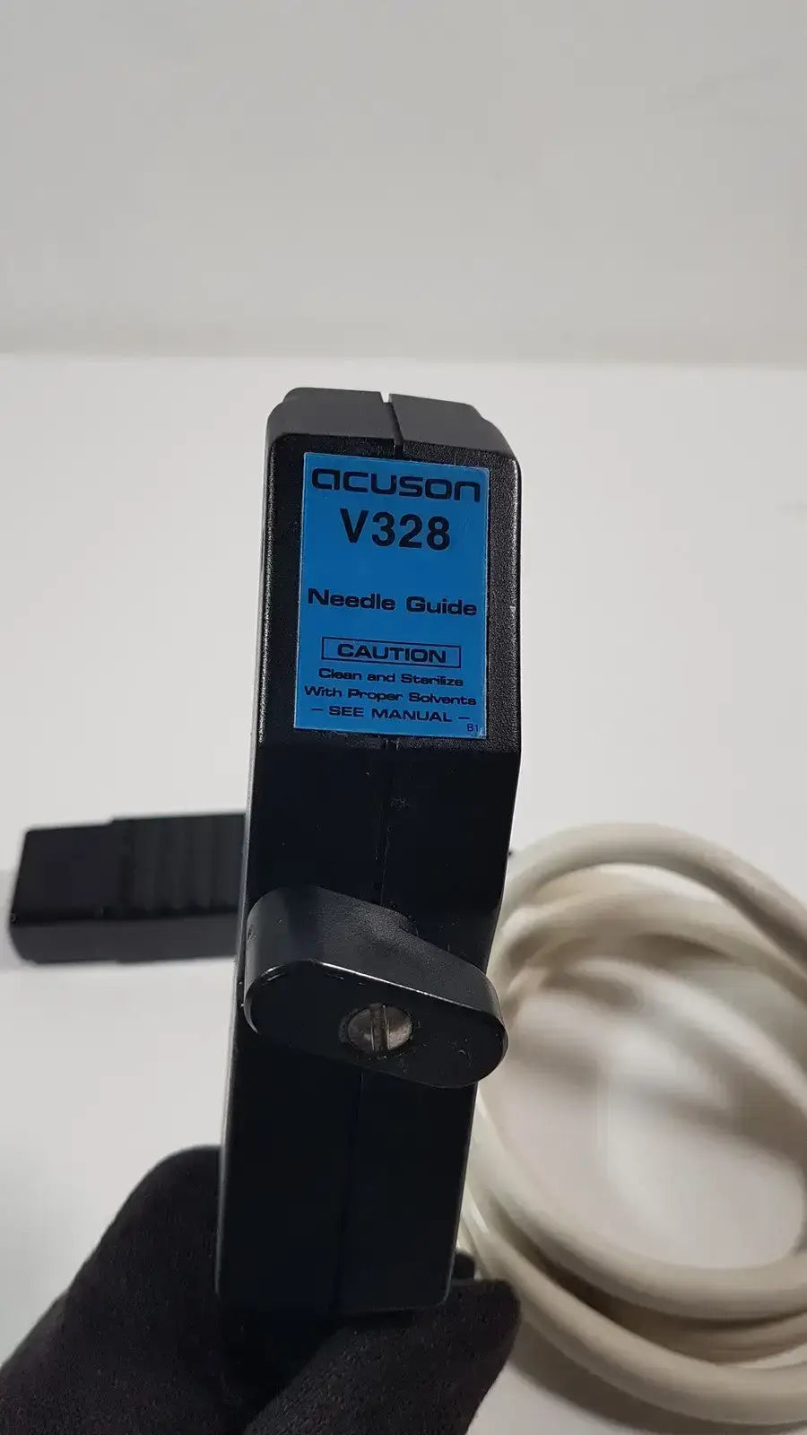 Acuson V328 Needle Guide 3.5 MHz /28mm Sector Probe - Ultrasound
