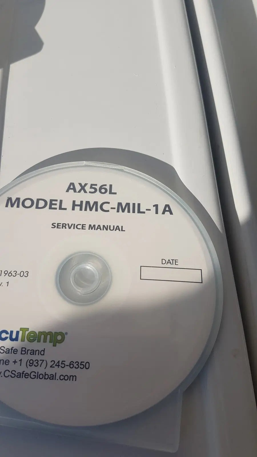AcuTemp AX56L Portable Medical Temperature Management Refrigerator Freezer - Refrigerator/Freezer