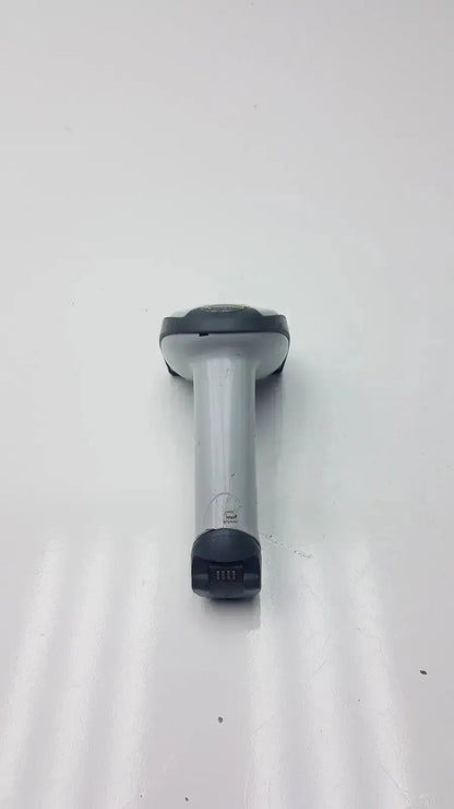 Gray and black adaptis handheld hd5mx2702 bluetooth bar code scanner with sleek ergonomic design for efficient scanning