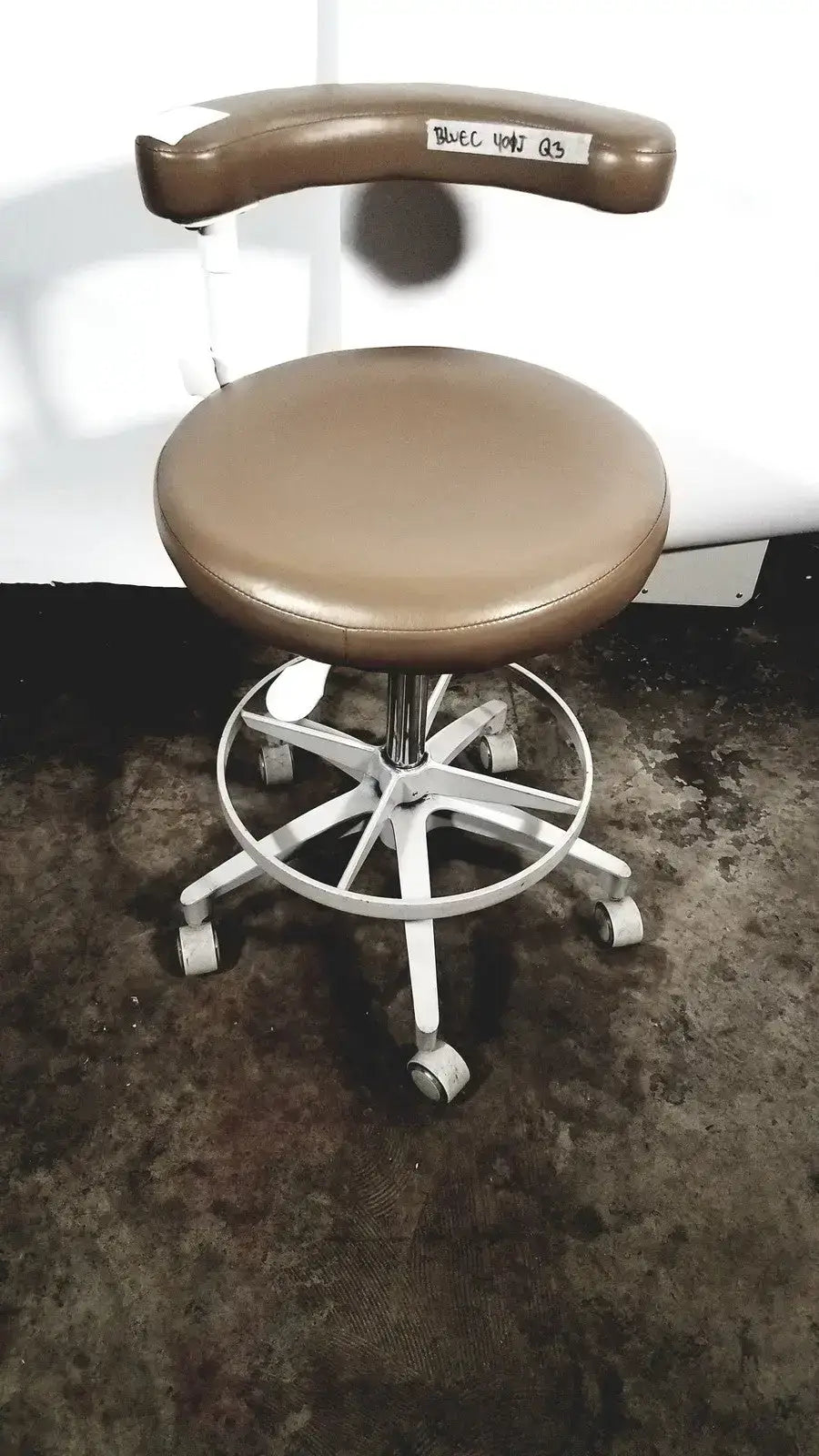 Adec Dental Assistant Chair Adjustable Ergonomic Medical Stool with Armrest