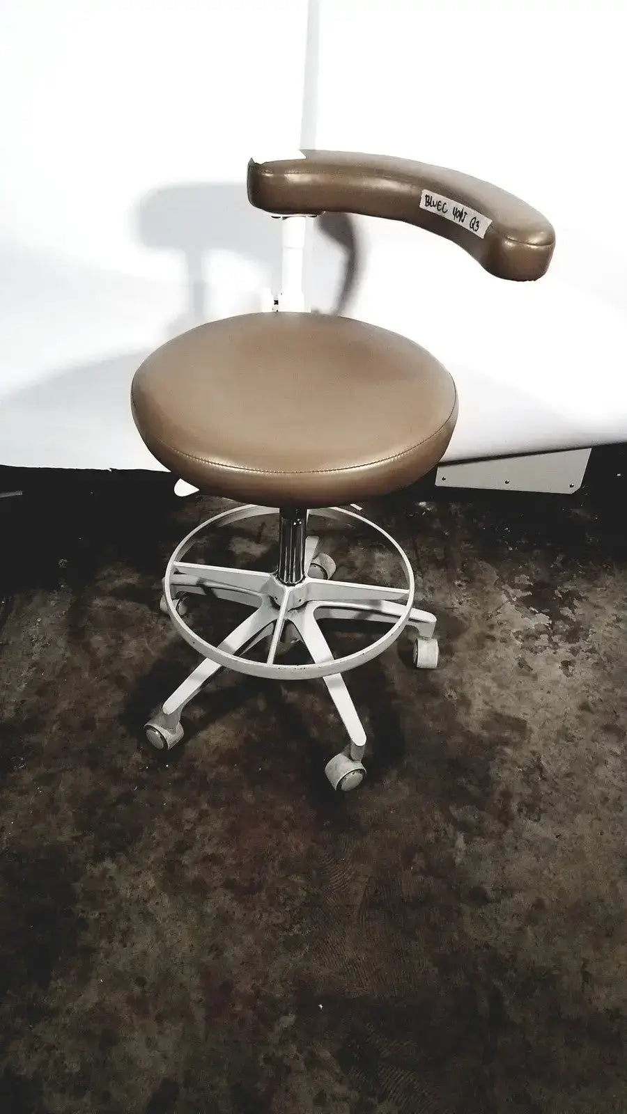 Adec Dental Assistant Chair Adjustable Ergonomic Medical Stool with Armrest