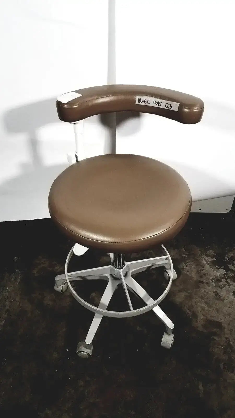 Adec Dental Assistant Chair Adjustable Ergonomic Medical Stool with Armrest