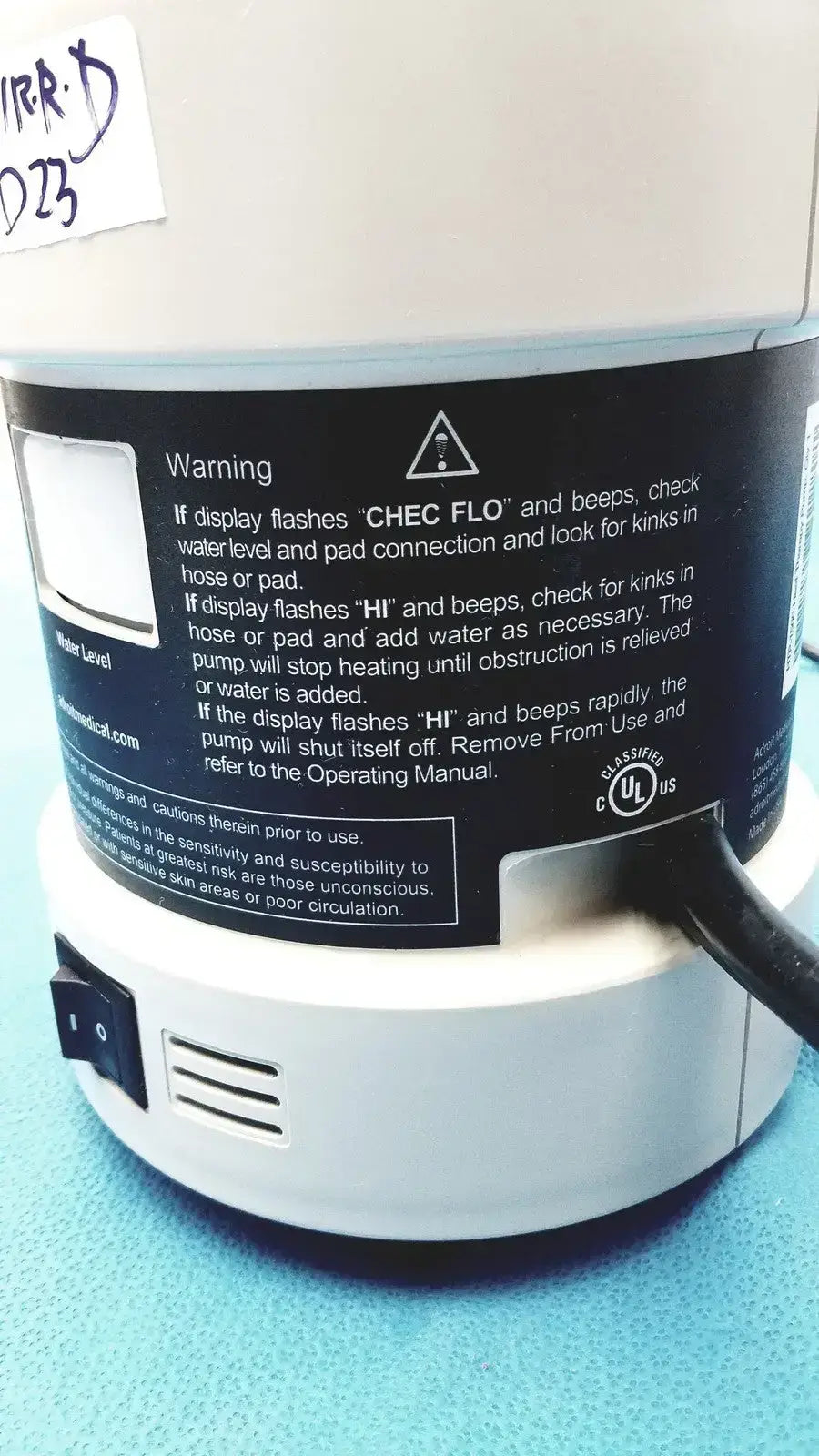 Adroit HTP-1500 Heat Therapy Pump