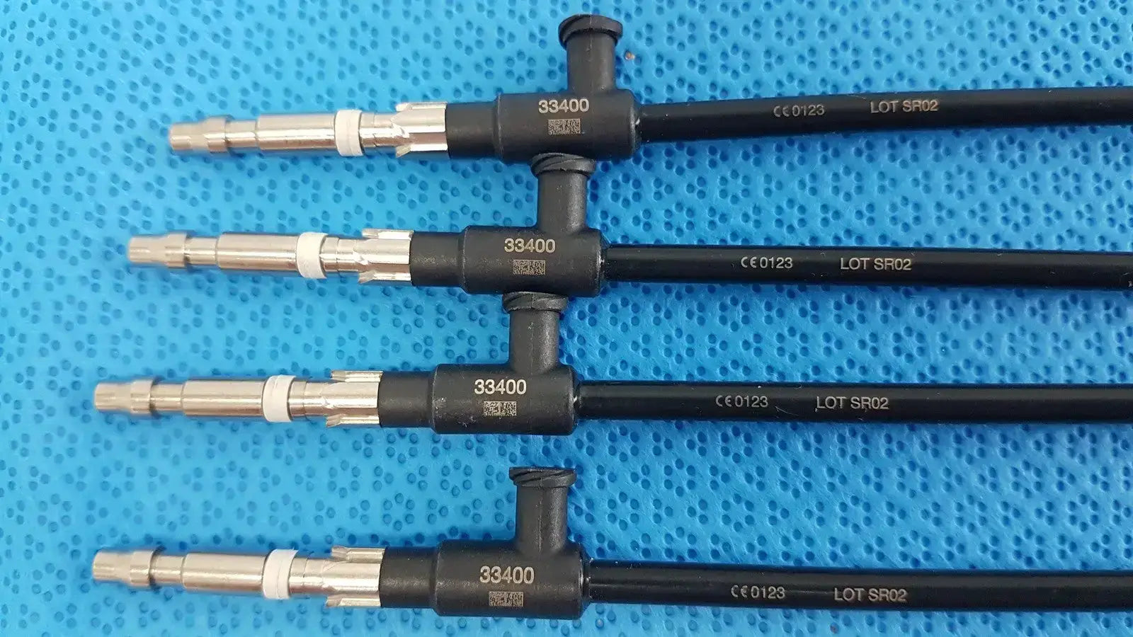 AESCULAP Laparoscopic Grasper - Model 33400 Lot of 4 - Grasping Forceps Insert