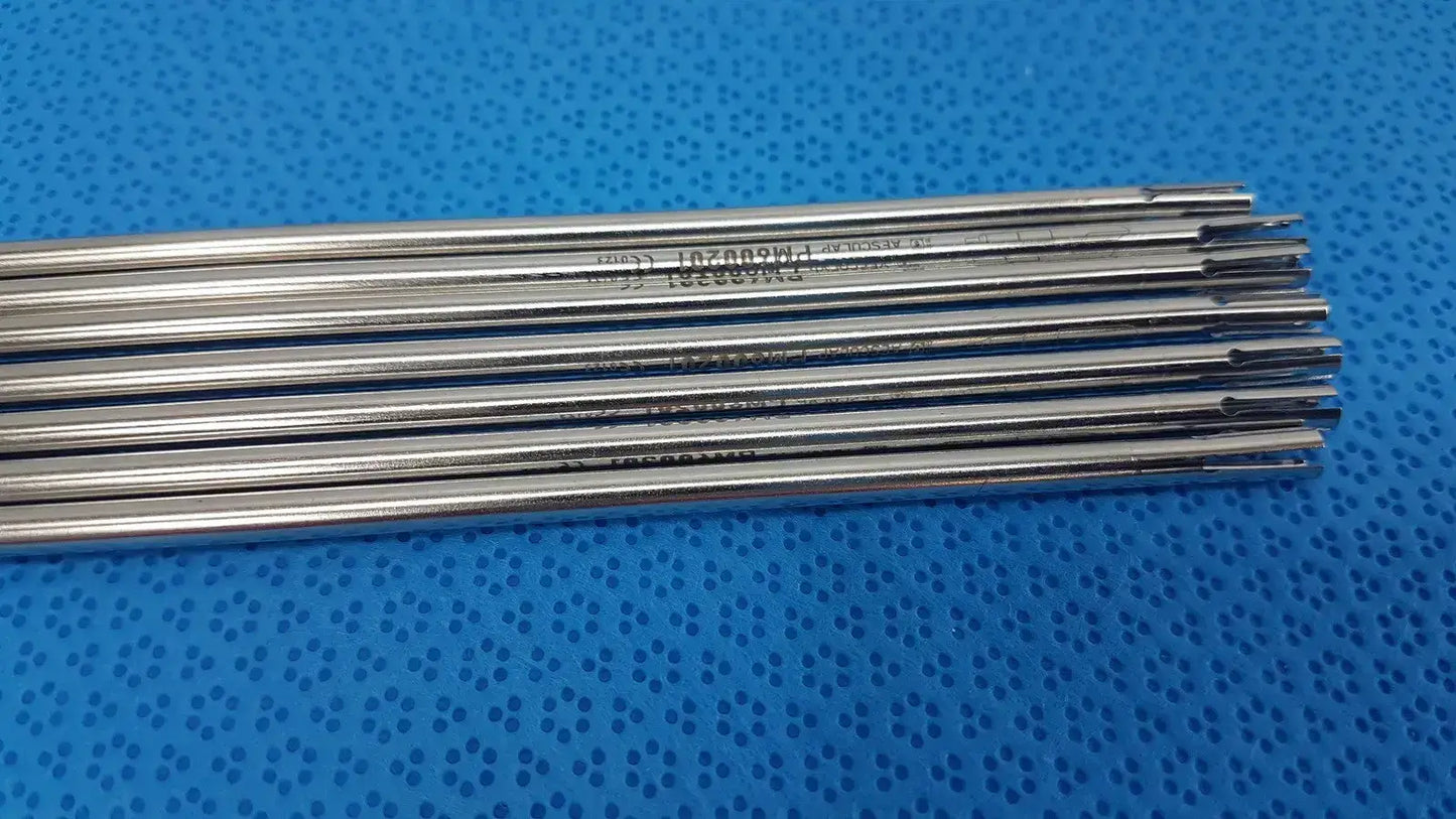 Aesculap Laparoscopic Metal Inner Tube - Model PM600201 Lot of 7 - Instrument Part