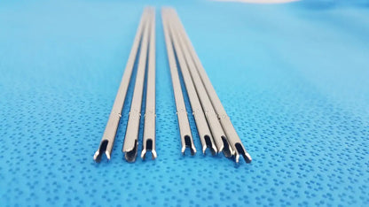 Aesculap Laparoscopic Metal Inner Tube - Model PM600201 Lot of 7 - Instrument Part