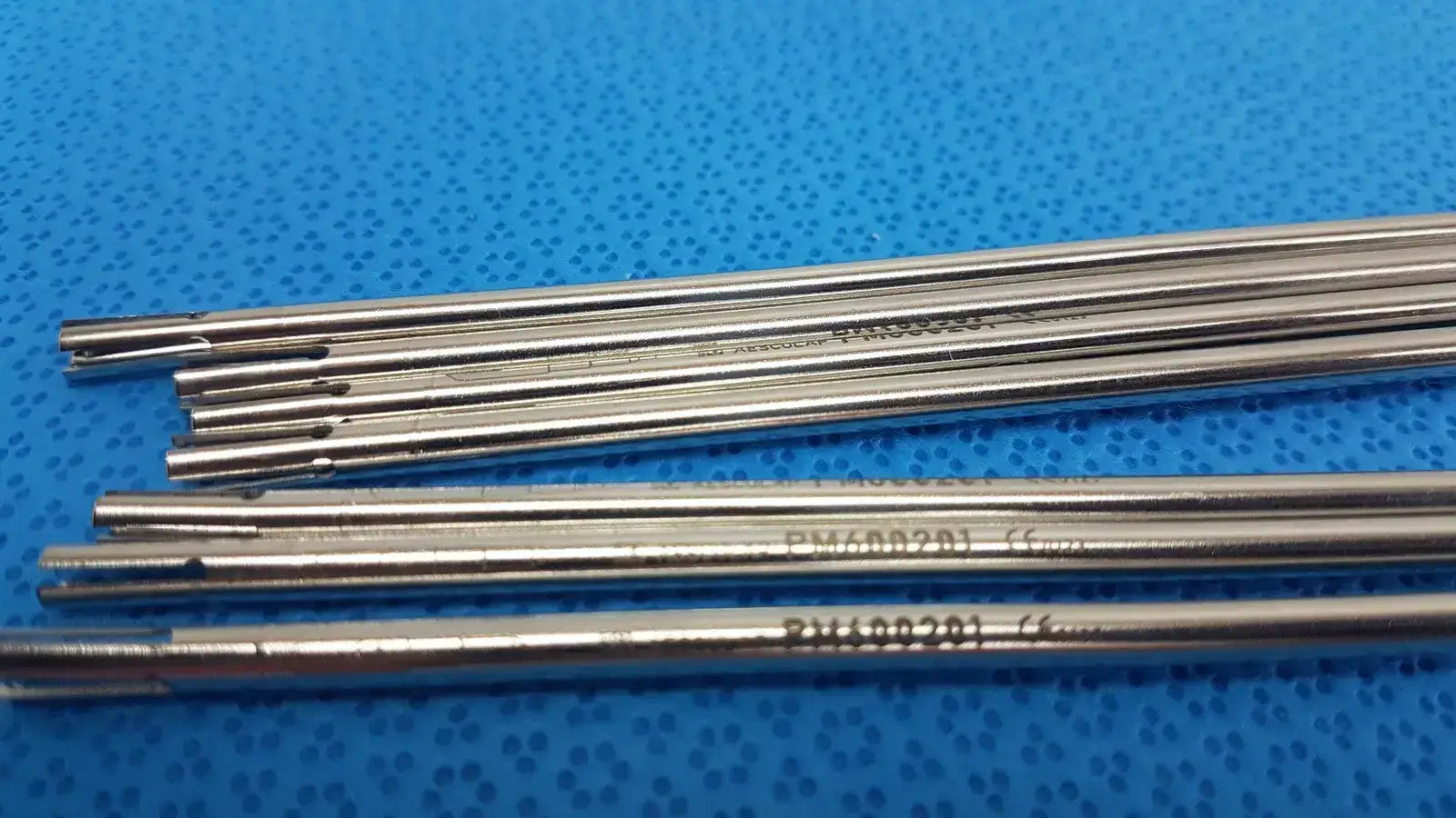 Aesculap Laparoscopic Metal Inner Tube - Model PM600201 Lot of 7 - Instrument Part