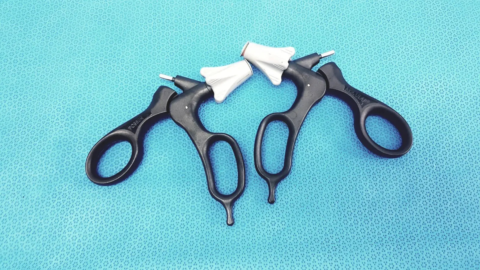 Aesculap P0960R Non-Ratchet Laparoscopy Handle – Standard Grip Unit lot of 2