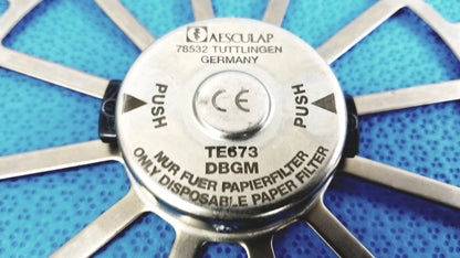 Aesculap TE673 DBGM Paper Filter Retention Plates