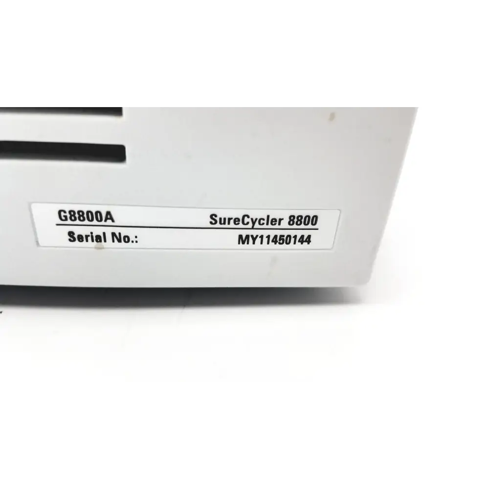 Agilent SureCycler 8800 Touch Screen Thermal Cycler - G8800-001