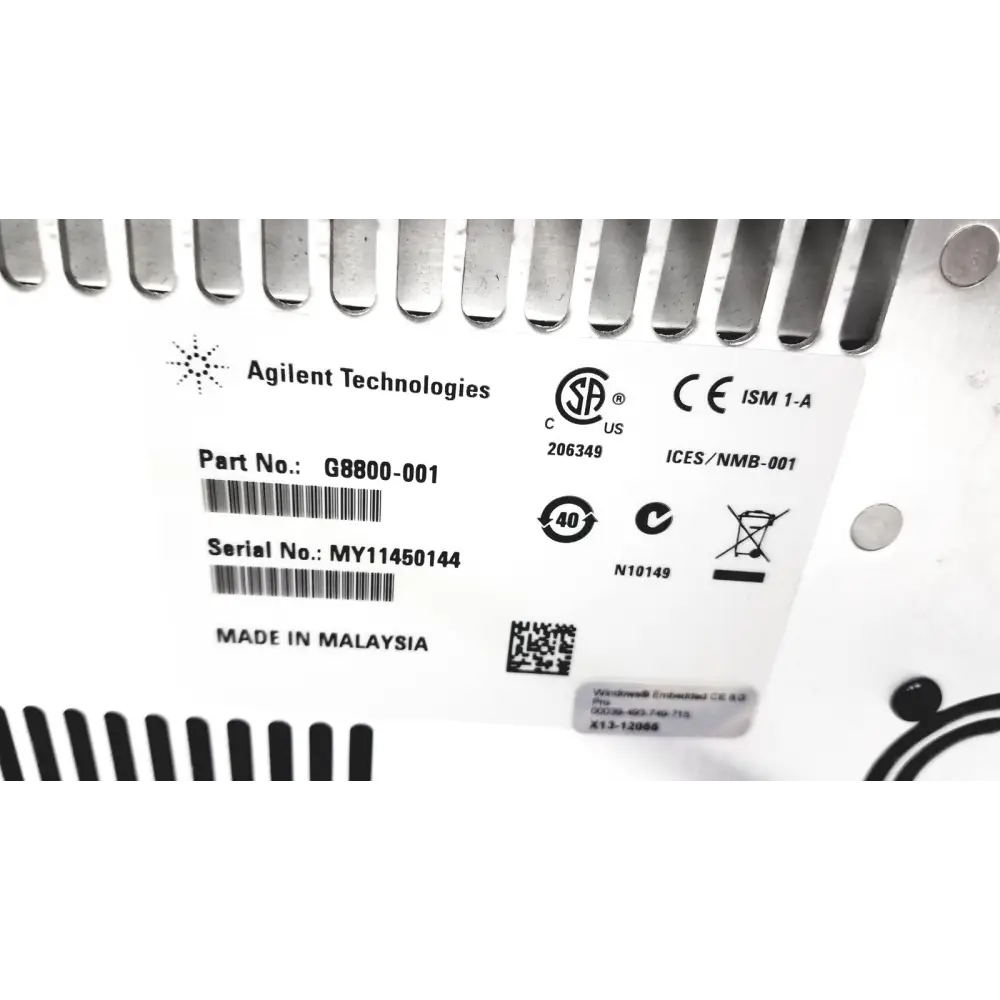 Agilent SureCycler 8800 Touch Screen Thermal Cycler - G8800-001
