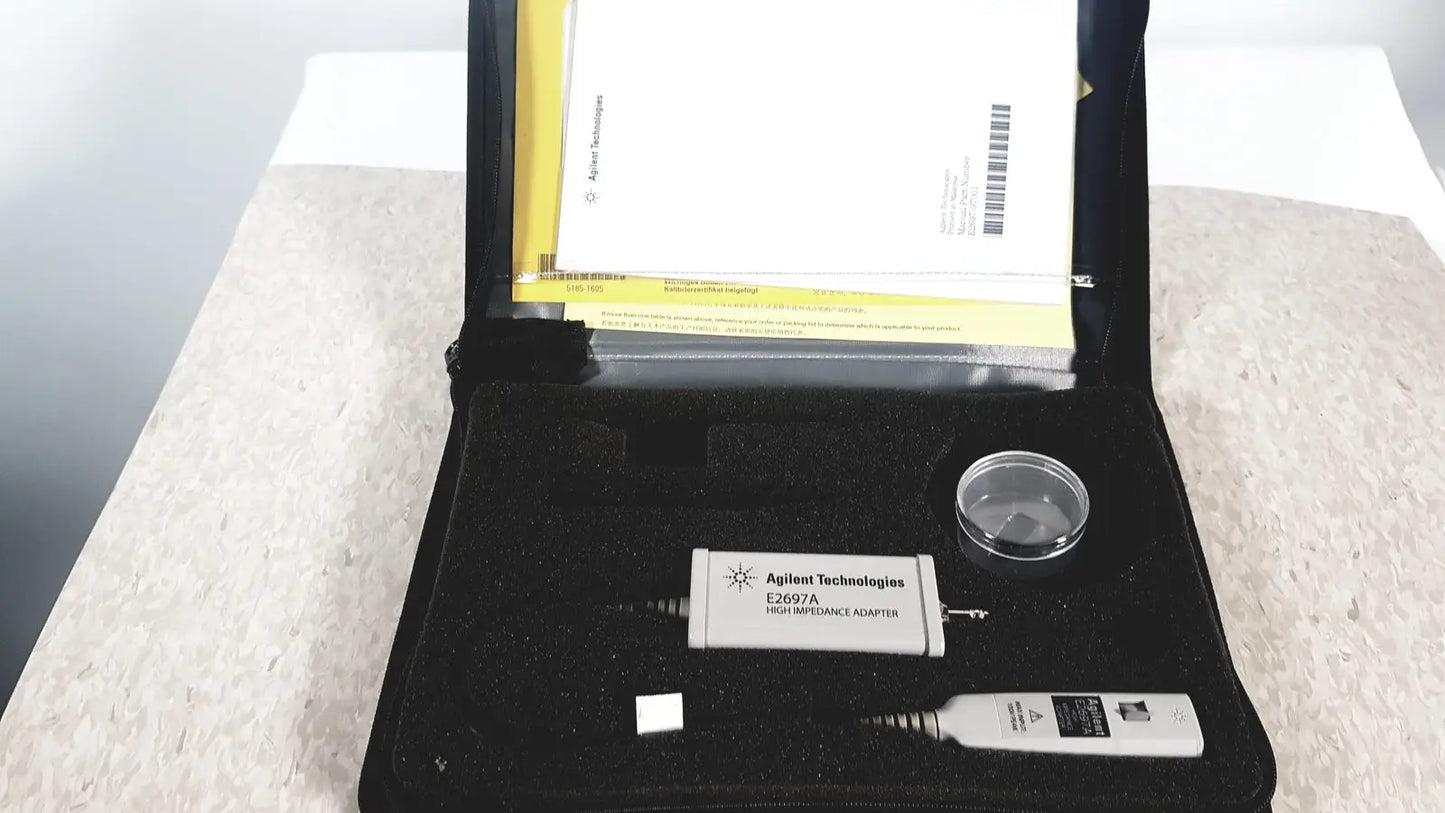 Agilent Technologies E2697A High Impedance Adapter with Papers