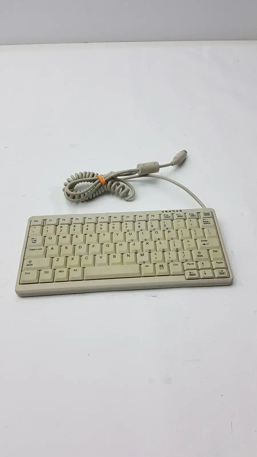 AK Active Key AK-4100-P-W/US Keyboard Model K82A Medical Unit