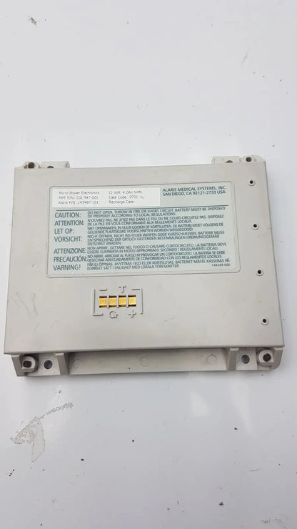 Alaris Medical 145997-101 Micro Power Electronics 102-547-001 - Battery