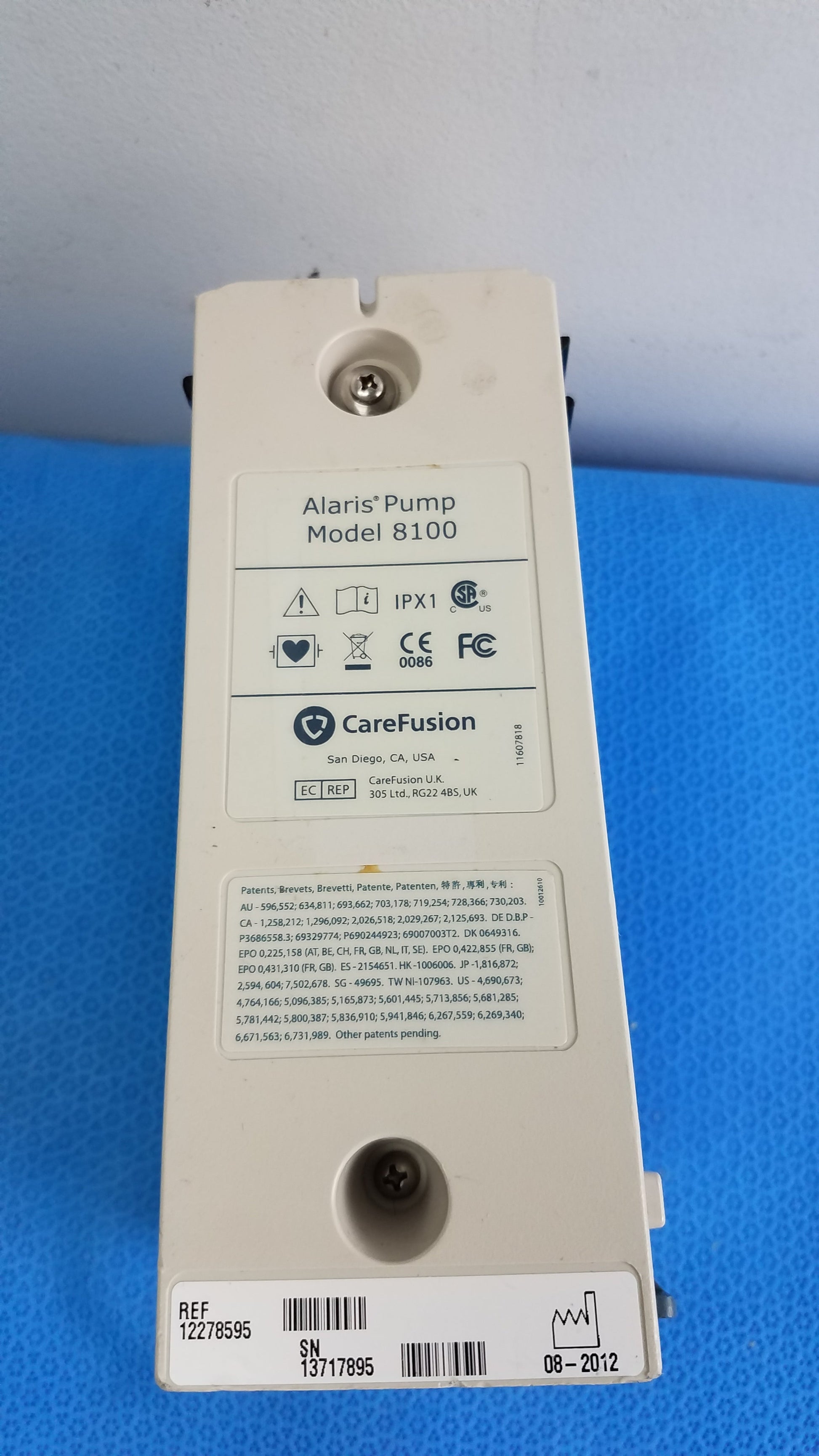 Alaris Module 8100 Maintenance