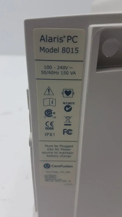 Alaris PC Model 8015 Monitor Body - Infusion Pump Part