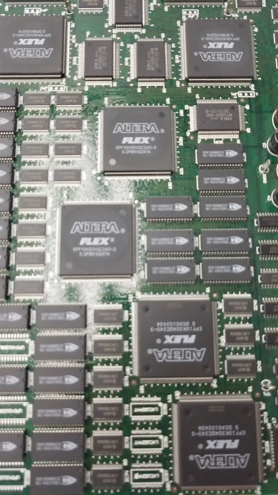 Altera Flex EPF10K30AQC240-3 Processor With 9 Microchip Control Board - FPGA