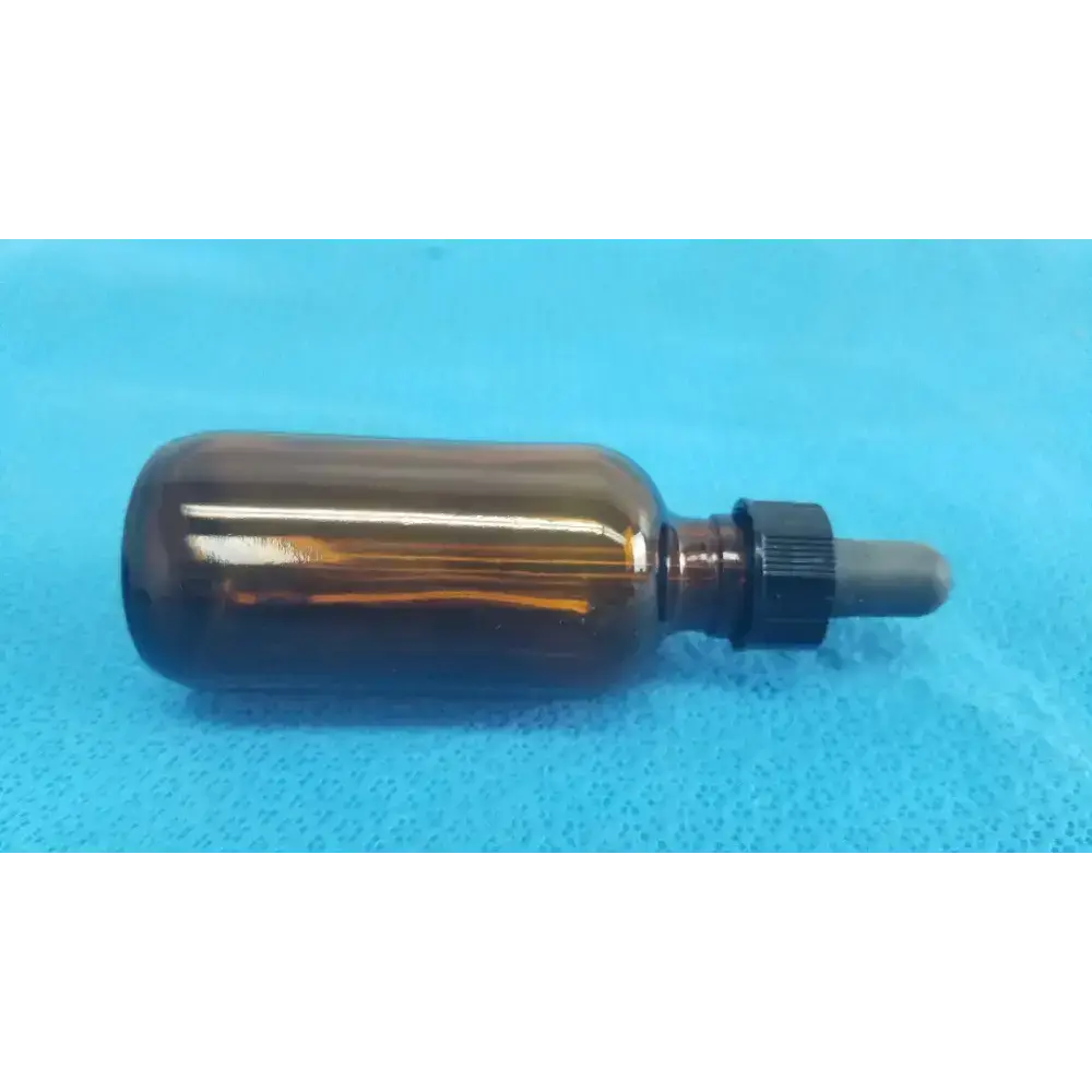 Amber Glass Bottle and Clear with 3 Dropper - Laboratory Bottles