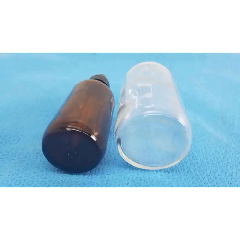 Amber Glass Bottle and Clear with 3 Dropper - Laboratory Bottles