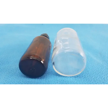 Amber Glass Bottle and Clear with 3 Dropper - Laboratory Bottles